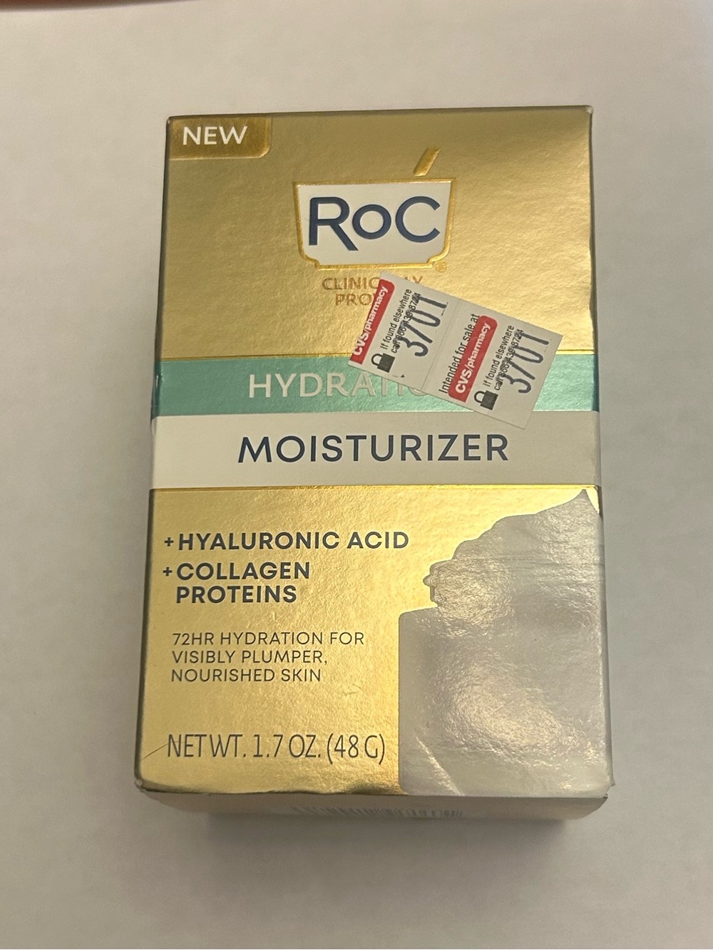 ROC Hydrating Moisturizer with Hyaluronic Acid & Collagen Proteins